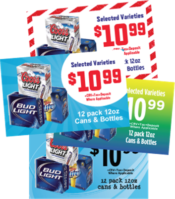 Blue Pump Topper 4 - Beer
